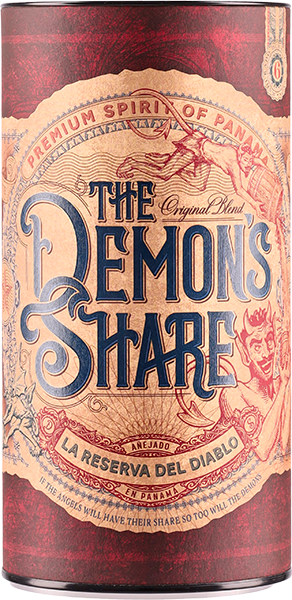 CANE SPIRIT DRINK THE DEMON'S SHARE 6 YO METAL MASTECASES | PA