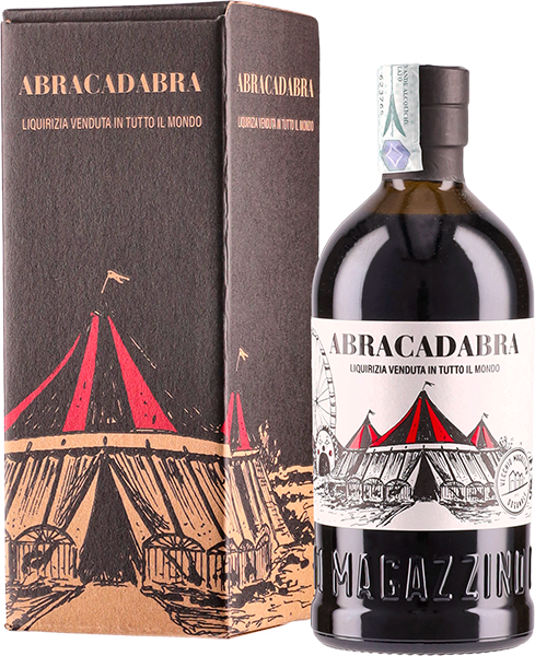 LIQUORE ABRACADABRA LIQUIRIZIA VENDUTA IN TUTTO IL MONDO