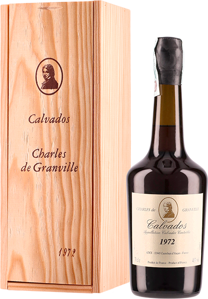 CALVADOS CHARLES DE GRANVILLE MILLÉSIME 1972 | AL