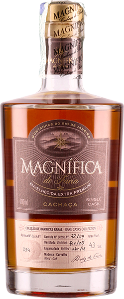 CACHAÇA MAGNÍFICA SINGLE CASK 15 YO BARREL N°34 | GB