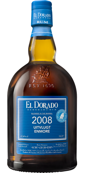 RUM EL DORADO BLUE UITVLUGT - ENMORE 2008 | AC