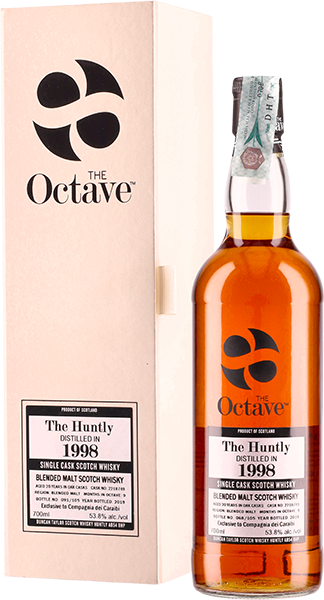 WHISKY DUNCAN TAYLOR THE OCTAVE HUNTLY OCTAVE 1998 20 YO | AC