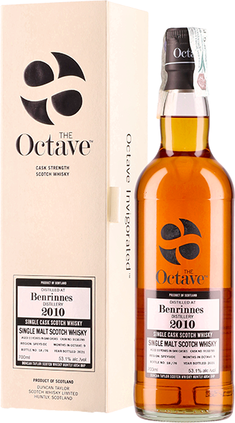 WHISKY DUNCAN TAYLOR THE OCTAVE BENRINNES 2010 11YO|AC