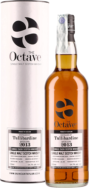 WHISKY DUNCAN TAYLOR THE SHERRY OCTAVE TULLIBARDINE 2013|AC