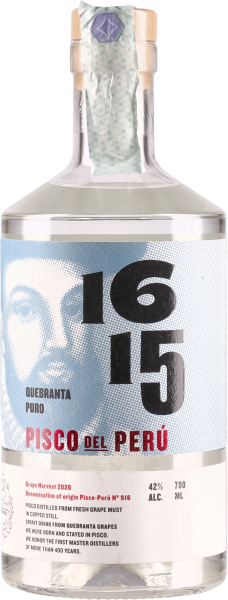 PISCO 1615 PURO QUEBRANTA