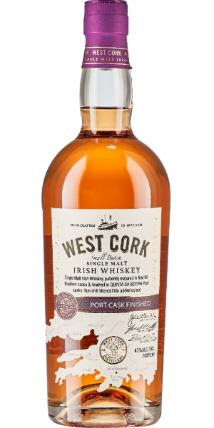 WHISKEY WEST CORK SMALL BATCH PORT CASK FINISH