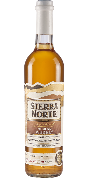 WHISKEY SIERRA NORTE 85% MAIZ BLANCO