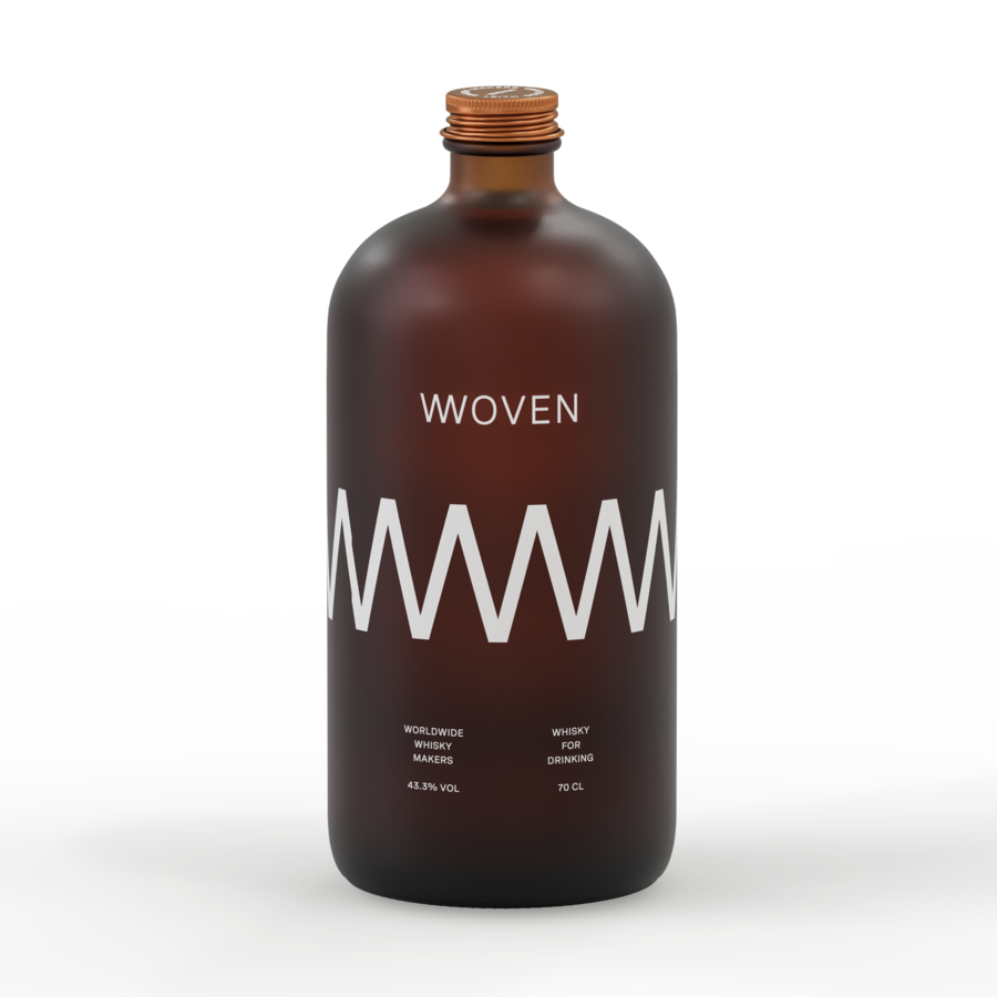 WHISKY WOVEN HOUSE POUR BLENDED WORLD