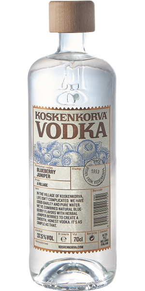 VODKA KOSKENKORVA BLUEBERRY JUNIPER