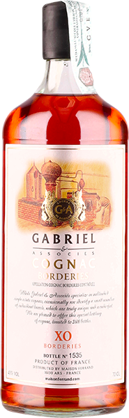 COGNAC GABRIEL & ASSOCIES XO BORDERIES