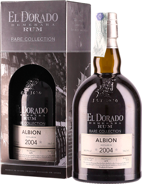RUM EL DORADO RARE COLLECTION ALBION 2004 | AC