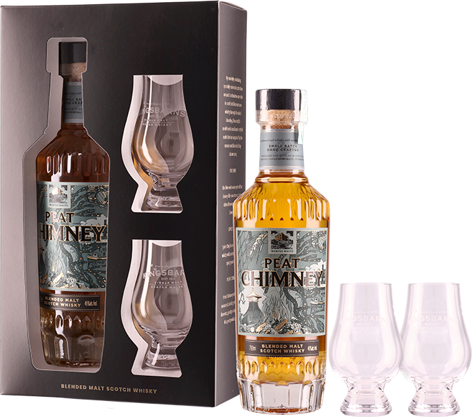 WHISKY WEMYSS PEAT CHIMNEY GLASS PACK | PA