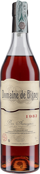ARMAGNAC DOMAINE DE BIGNEY MILLÉSIME 1982 | AL