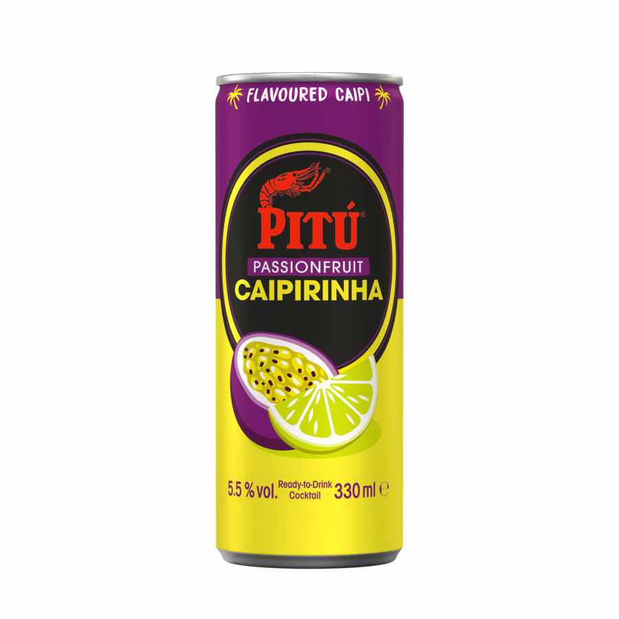 READY TO DRINK PITU PASSION FRUIT CAPIRINHA