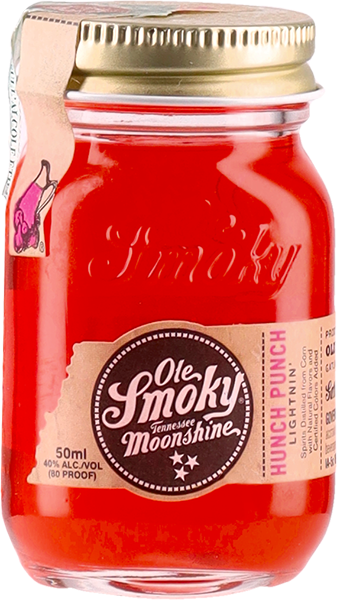 CEREAL SPIRIT DRINK OLE SMOKY MOONSHINE HUNCH PUNCH LIGHTNIN' MIGNON