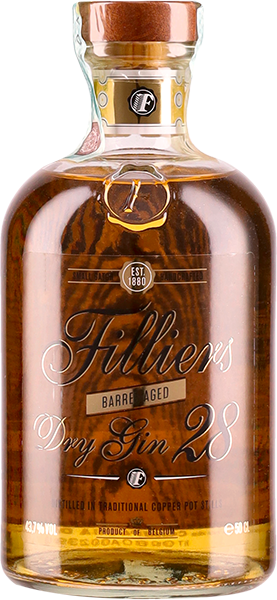 GIN FILLIERS DRY GIN 28 BARREL AGED