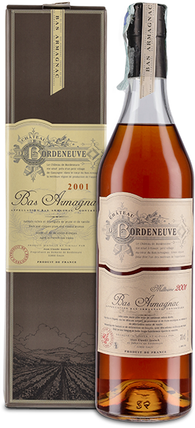 ARMAGNAC BORDENEUVE MILLÉSIME 2001 | AC