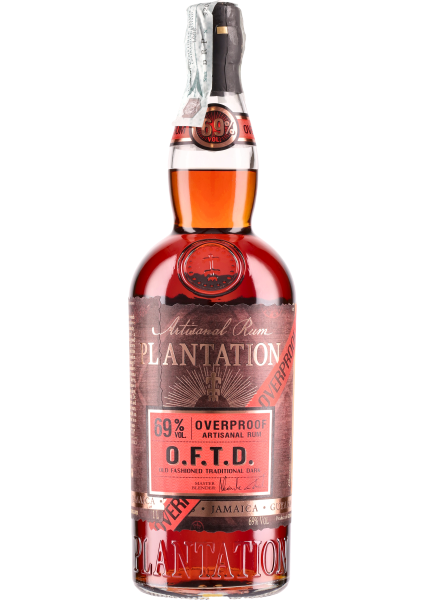 RUM PLANTATION OFTD OVERPROOF 69% POURING