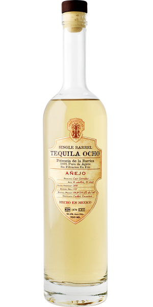 TEQUILA OCHO SINGLE BARREL AÑEJO