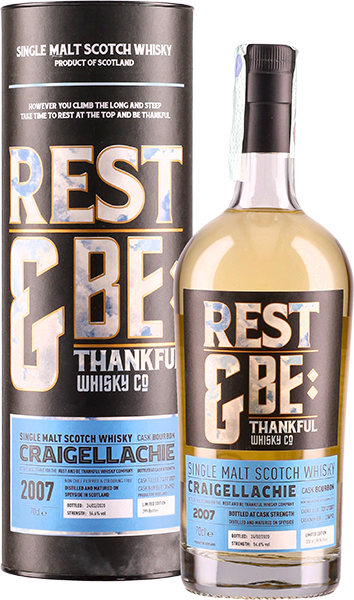 WHISKY REST & BE CRAIGELLACHIE 2007 HHD |TC