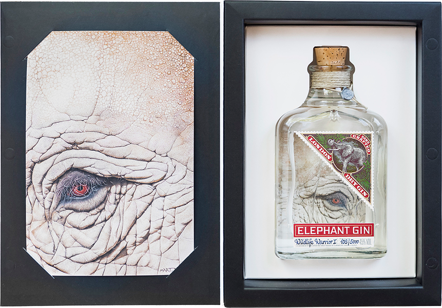GIN ELEPHANT WILDLIFE WARRIOR EDITION I | ACD