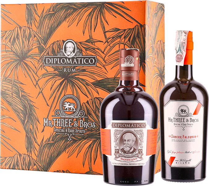 RUM DIPLOMÁTICO MIXING PACK MANTUANO & MR. THREE & BROS FALERNUM | PA