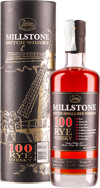 WHISKY MILLSTONE ZUIDAM 100 RYE