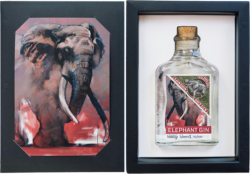 GIN ELEPHANT WILDLIFE WARRIOR EDITION II | ACD