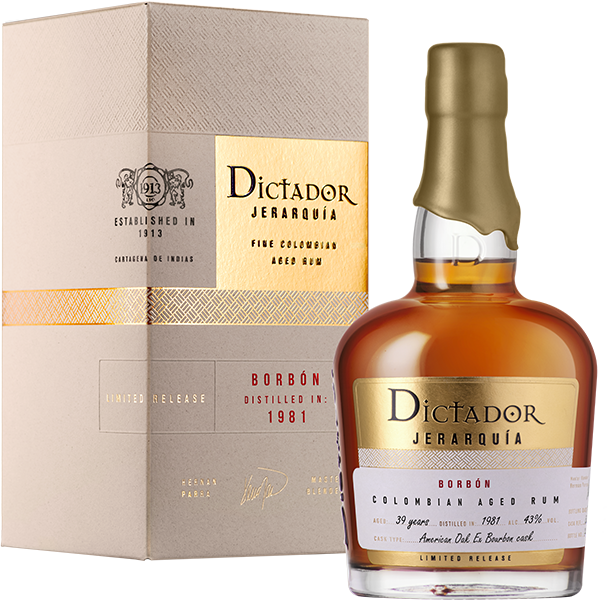 RUM DICTADOR JERARQUIA BORBON 39 YO 1981 |AC