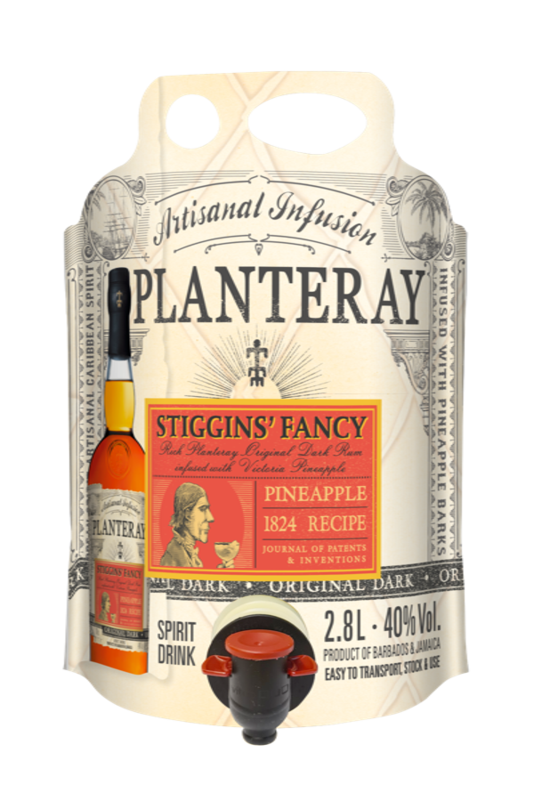 RUM PLANTERAY STIGGINS' FANCY PINEAPPLE ECOPOUCH