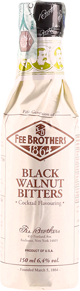 AROMATIC BITTER FEE BROTHERS BLACK WALNUT