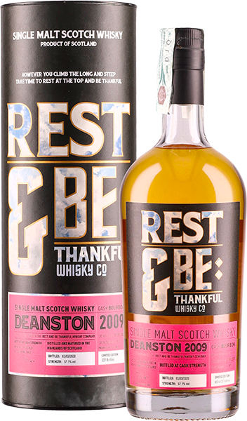 WHISKY REST & BE DEANSTON 2009 BRL |TC