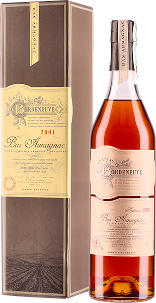 ARMAGNAC BORDENEUVE MILLÉSIME 2001 | AC