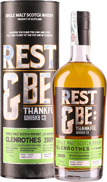 WHISKY REST & BE GLENROTHES 2009 HHD |TC