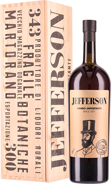 LIQUORE JEFFERSON CASSETTA LEGNO