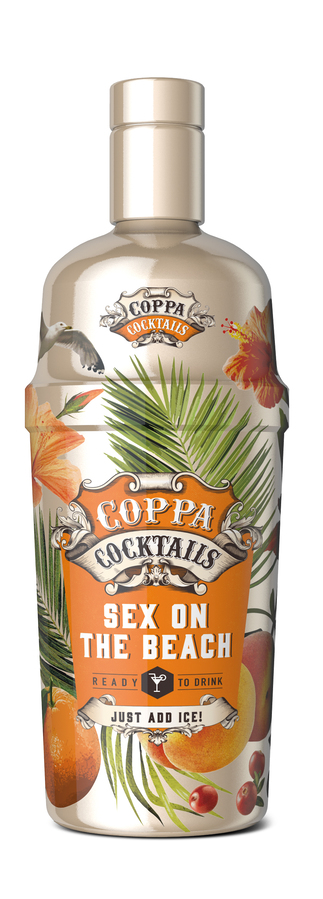 READY TO DRINK COPPA COCKTAILS SEX ON THE BEACH