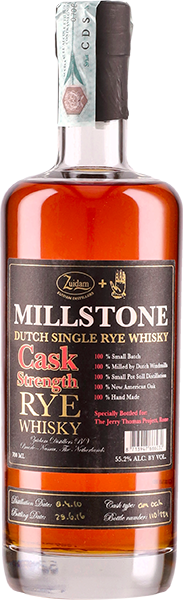 MILLSTONE RYE SINGLE CASK FOR JERRY THOMAS PROJECT