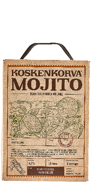 READY TO DRINK KOSKENKORVA MOJITO BAG-IN-BOX