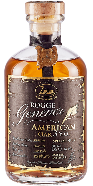 GENEVER ZUIDAM GENEVER SPECIAL N.14 ROGGE 3 YO