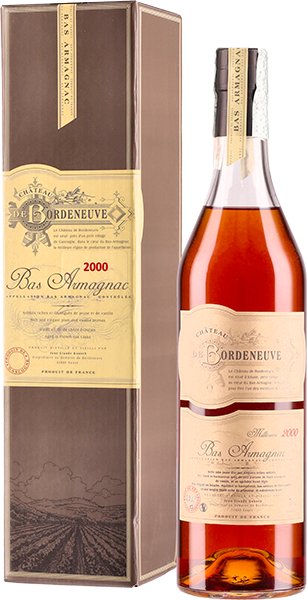 ARMAGNAC BORDENEUVE MILLÉSIME 2000 | AC