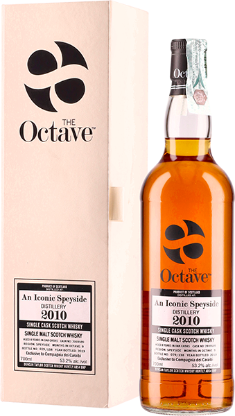 WHISKY DUNCAN TAYLOR THE OCTAVE AN ICONIC SPEYSIDE 2010 8 YO | AC