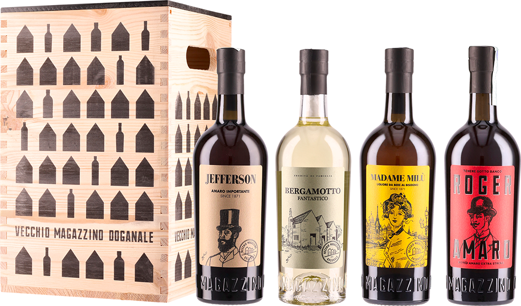 Jefferson Amaro 700Ml - Roger 700Ml - Madame Milù 700 Ml - Vecchio