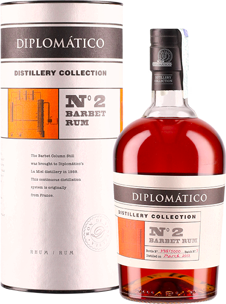 RUM DIPLOMÁTICO DISTILLERY COLLECTION N°2 SINGLE COLUMN BARBET | TC