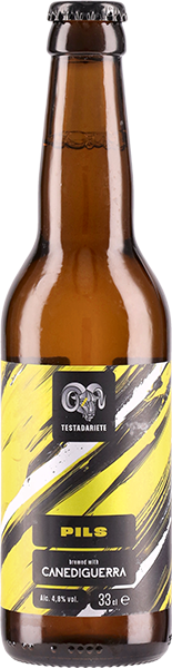 Testadariete - w/Canediguerra - Pils - 4,8% - 12 Bottiglie x 33 cl