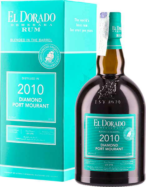 RUM EL DORADO GREEN DIAMOND - PORT MOURANT 2010 | AC