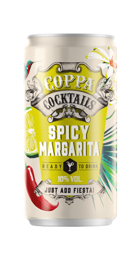 READY TO DRINK COPPA COCKTAILS SPICY MARGARITA