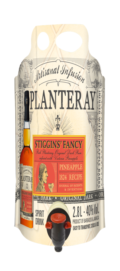 RUM PLANTERAY STIGGINS' FANCY PINEAPPLE ECOPOUCH
