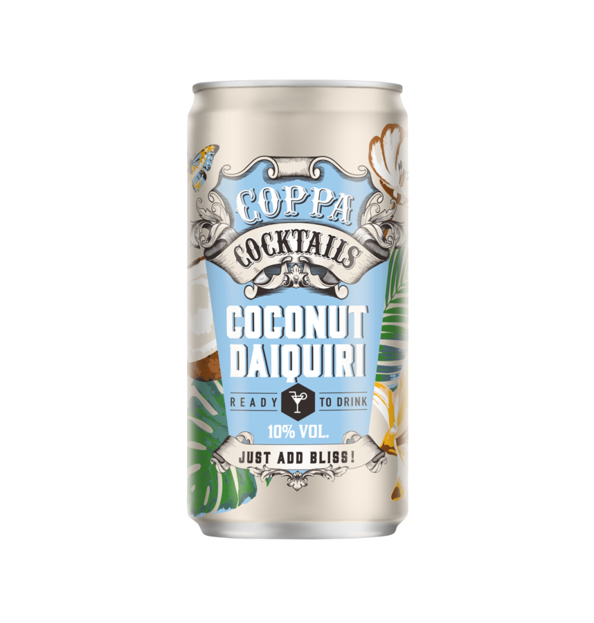 READY TO DRINK COPPA COCKTAILS COCONUT DAIQUIRI