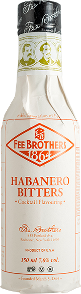 AROMATIC BITTER FEE BROTHERS HABANERO