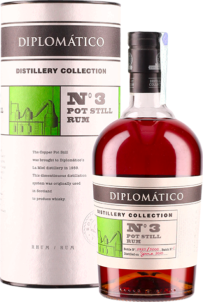 RUM DIPLOMÁTICO DISTILLERY COLLECTION N°3 SINGLE POT STILL | TC